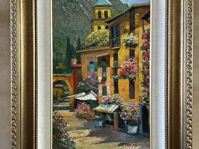ART — Style Europe, Italian, French, English — limited edition prints, oils, lithographs, various artists and prices