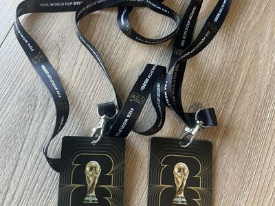 FIFA World Cup 2026 Black Lanyard with ID Holders limited edition