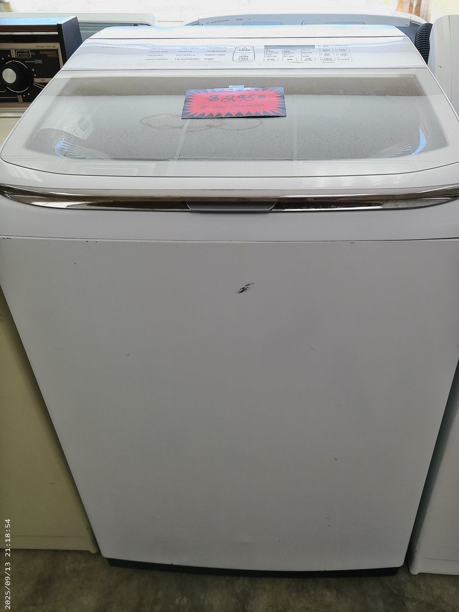 Top Loading Washer Without Agitator~90 Day Guarantee