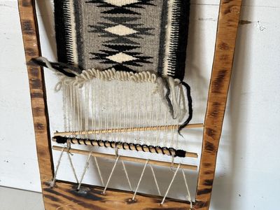 Vintage Native American Navajo Wood Loom