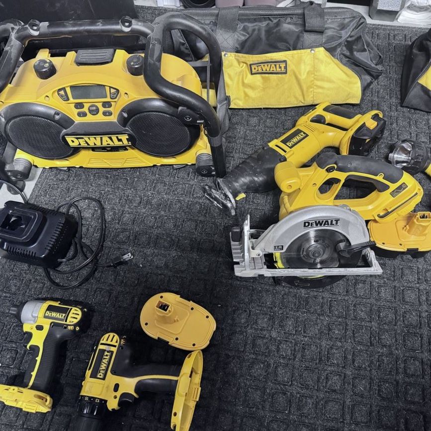 Dewalt 18v 6pcs set