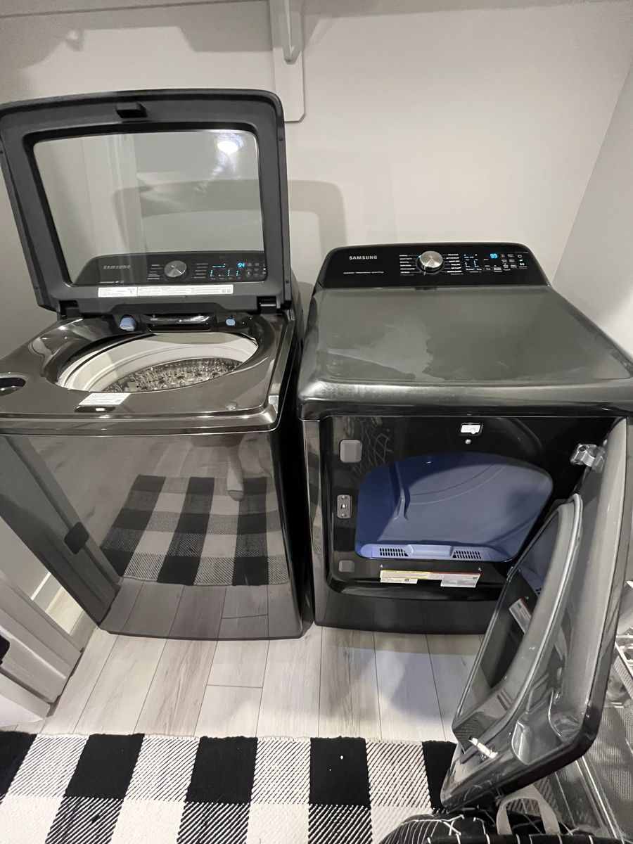 Washer and dryer