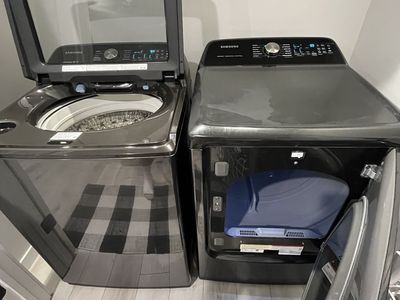 Washer and dryer
