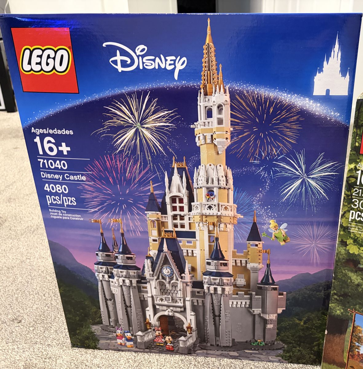 Lego Sets Disney Castle 71040, Ideas Treehouse 21318, brand new, unopened.