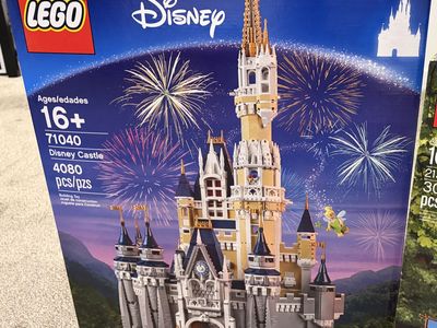 Lego Sets Disney Castle 71040, Ideas Treehouse 21318, brand new, unopened.