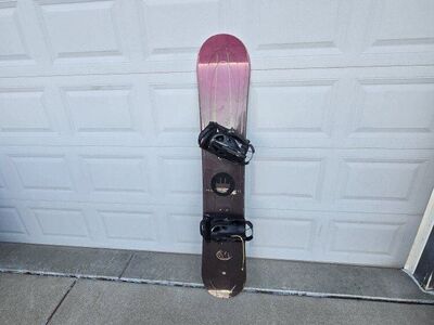 Morrow Rail 165 with K2 Cinch bindings