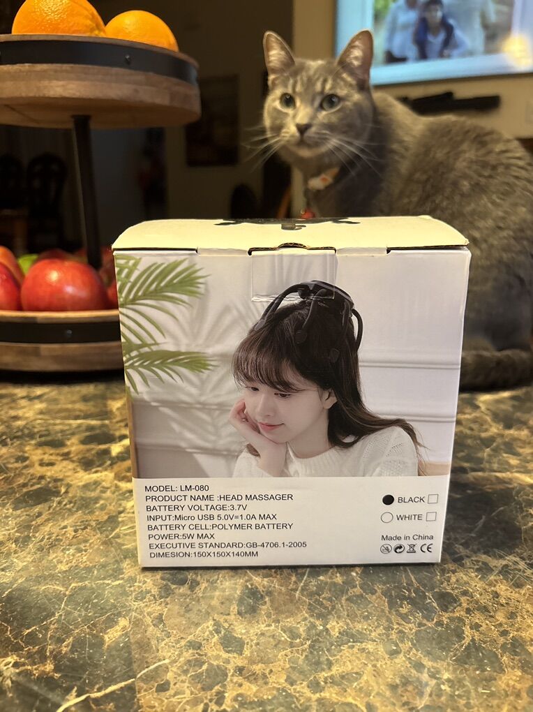 Head massager CAT IS NOT FOR SALE))!