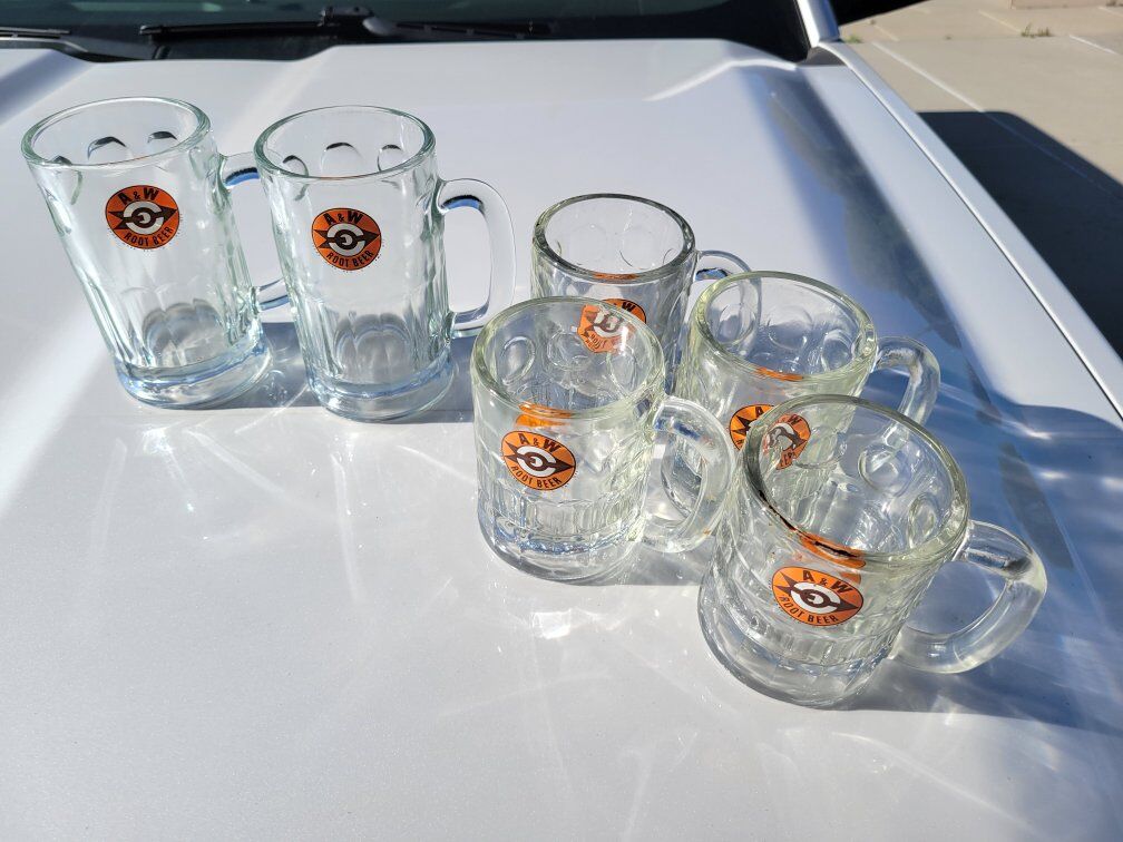 Vintage A&W Mugs