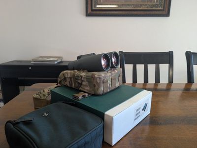 Swarovski SLC 15X56 Binoculars, With Marsupial Bino Harness