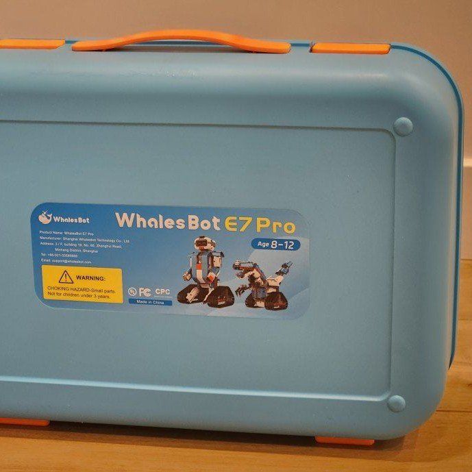 WhalesBot E7 Pro Coding Robot Kit - Complete Set with Manual
