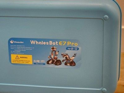 WhalesBot E7 Pro Coding Robot Kit - Complete Set with Manual