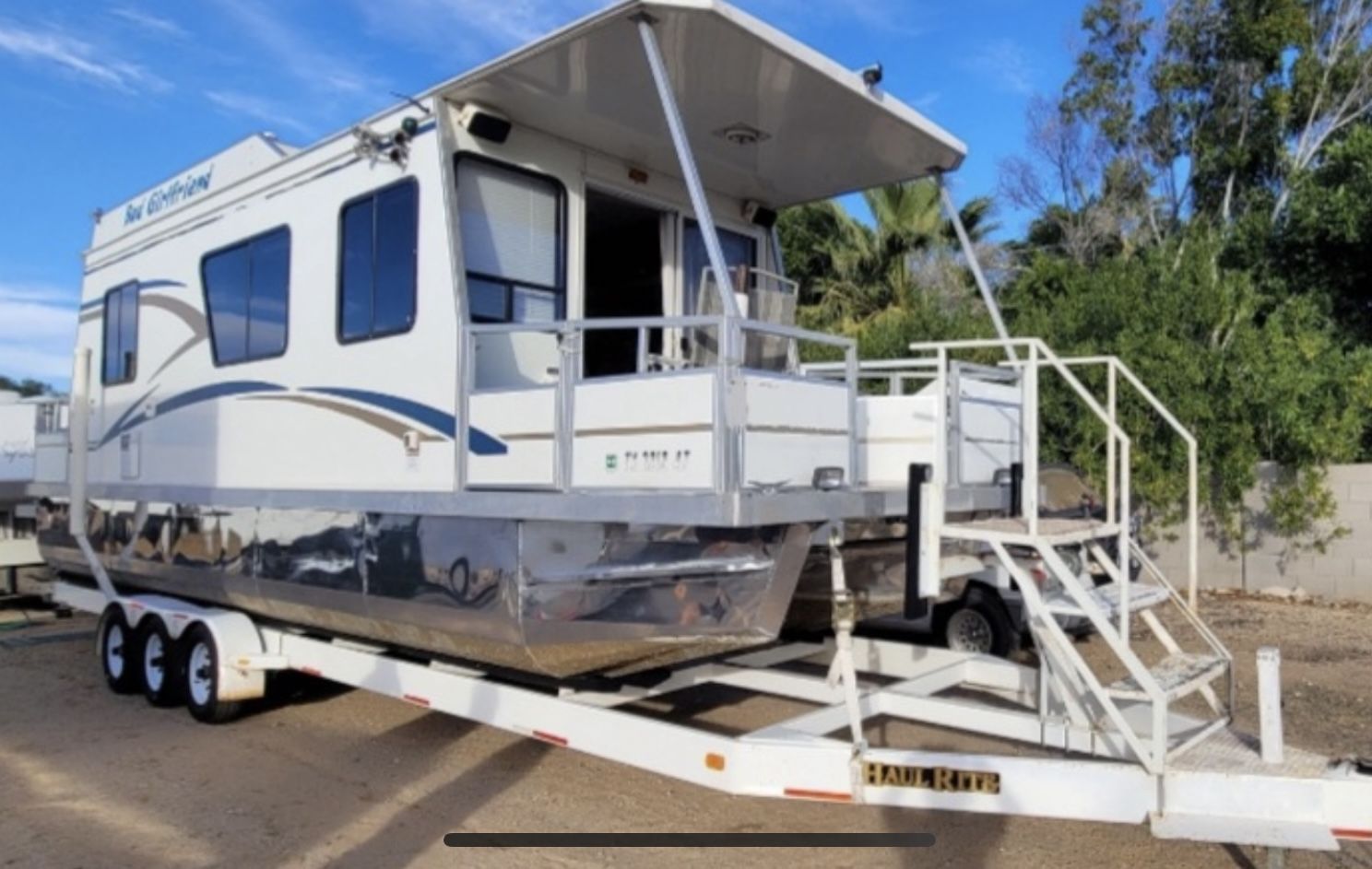 Myacht Trailerable Houseboat Total Refit!!