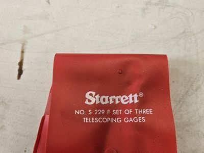 Starrett telescoping gages