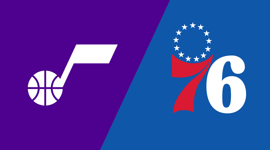 Utah Jazz Philadelphia 76ers Row 3 - $170/PAIR