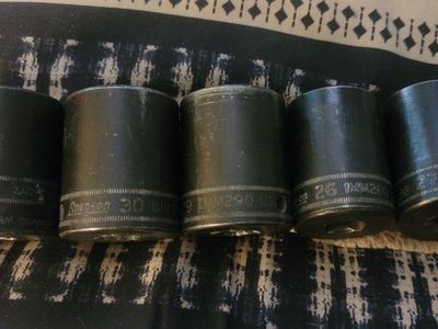 Snap-on 1/2" Shallow Impact Sockets