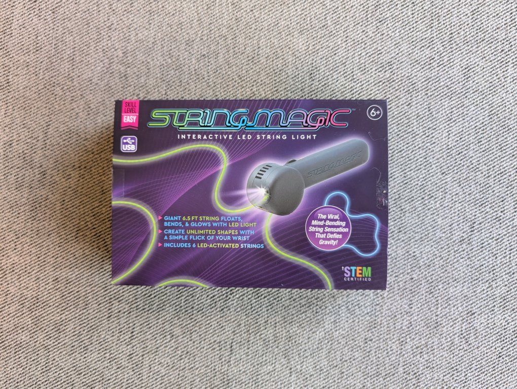 NEW! String Magic Interactive LED String Light Toy - STEM Certified, Viral Sensation (6+)