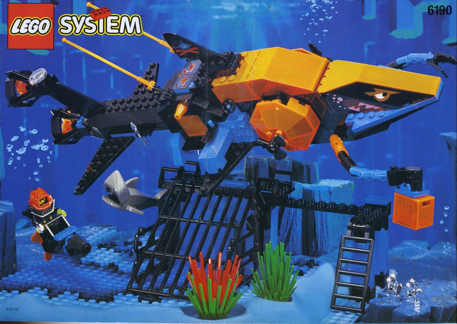 LEGO 6190 Shark's Crystal Cave
