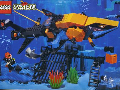 LEGO 6190 Shark's Crystal Cave