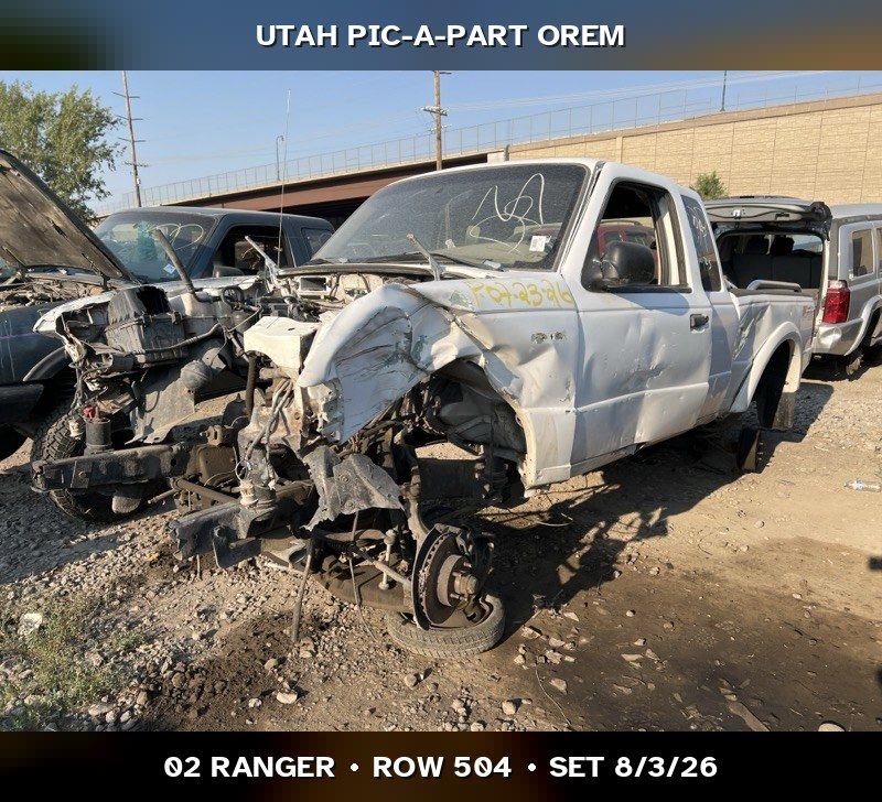 Just In! 2002 Ford Ranger Parts - UTPAP Orem