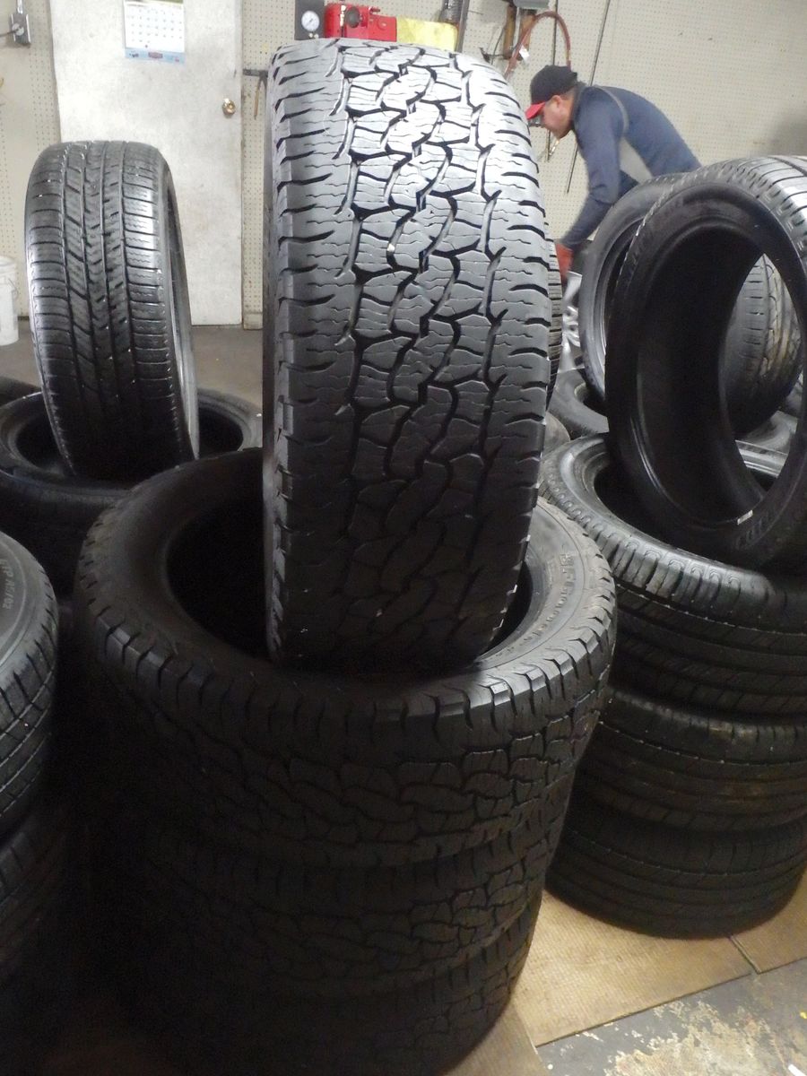 245/50R20 BFGOODRICH TRAIL TERRAIN T/A SET OF USED TIRES