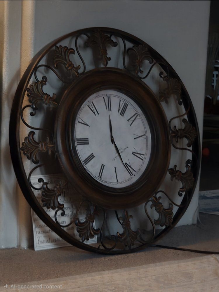 large wall clock