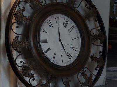 large wall clock