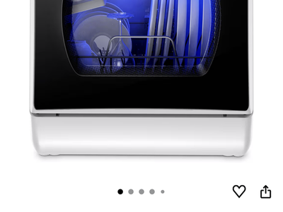 Airsmen tabletop portable dishwasher