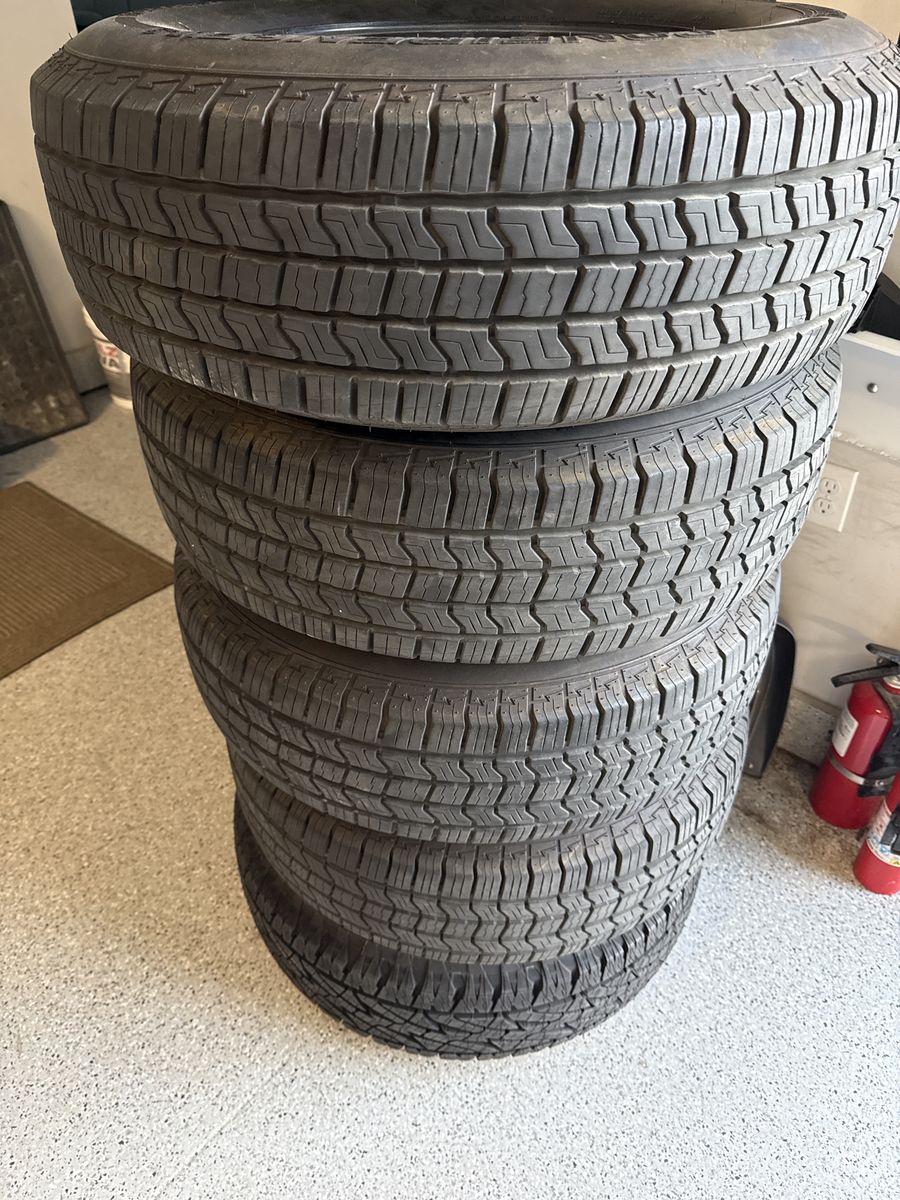 Jeep Wrangler wheels and tires 245/75R16