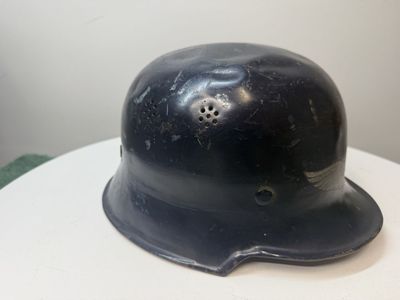 German Luftschutz Helmet - Historical Piece - World War 2 - WW2 - WWII