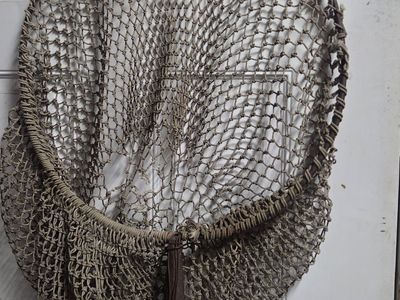 Vintage large fishing net