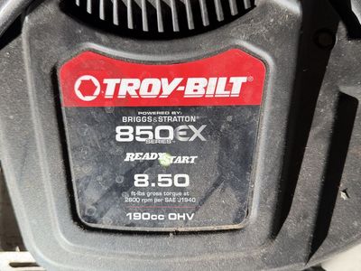 Troy-Bilt 850EX Series 2600 PSI 8.50 ft-lbs Power Washer with Briggs & Stratton Engine