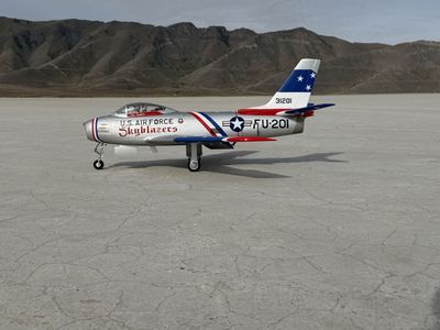 FMS F-86 Saber 80mm EDF JET