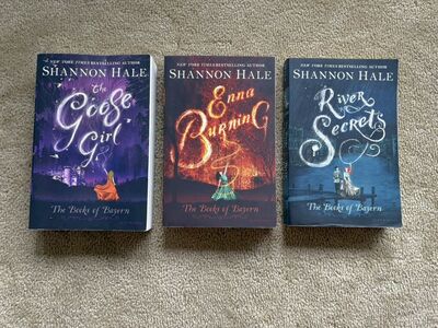 The Books of Bayern 1-3, by Shannon Hale (2017 paperbacks)