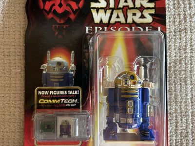 Star Wars Episode I R2-B1 Astromech Droid Action Figure with Power Harness CommTech Chip