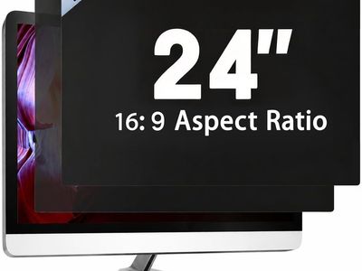 NEW 2 Pack 24 Inch Computer Privacy Screen Filter, 9H Hardness Anti-Scratch Shield for 23.6/23.8" Widescreen Monitor(16:9)
