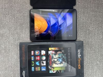 Amazon Kindle Fire HDX 7" Tablet (16GB, Wi-Fi) with Original Box & Case