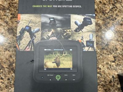 Tactacam Spotter LR Long Range Spotting Scope Camera System with Box and Accessories