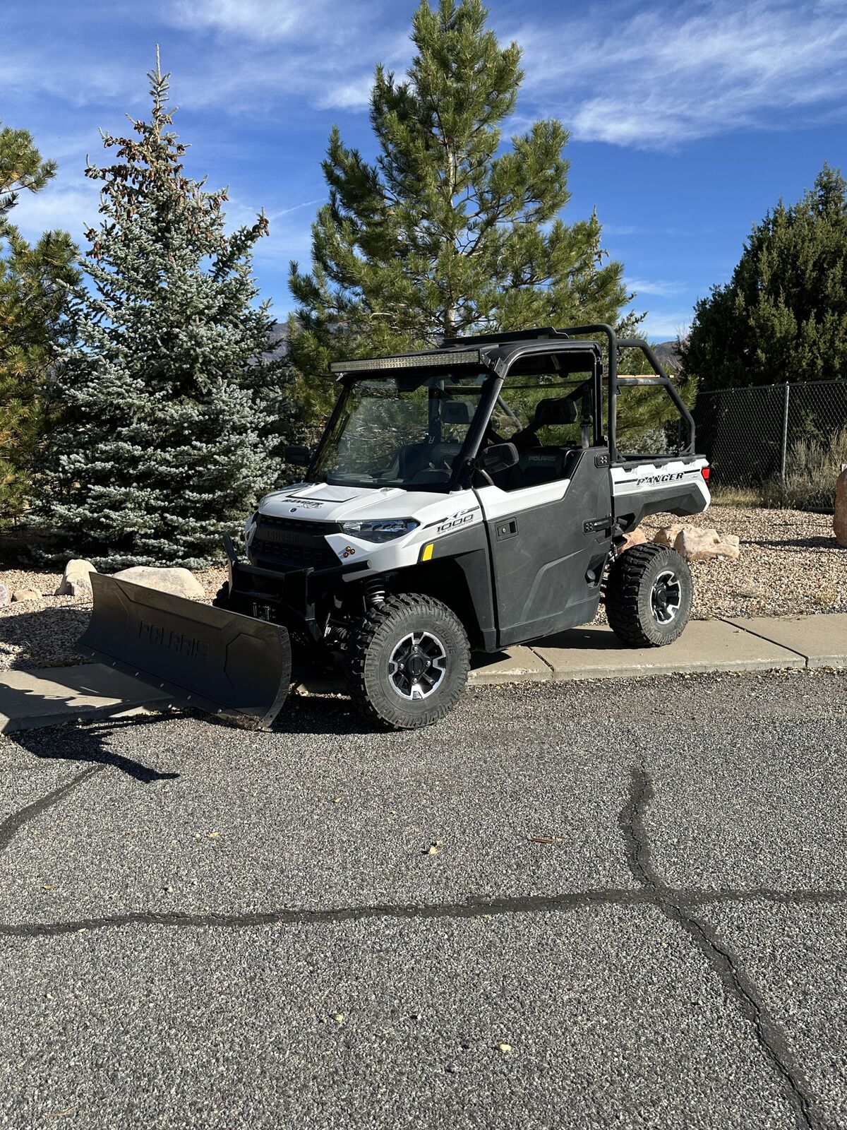2019 Polaris XP Ranger 1000 With Snow Blade