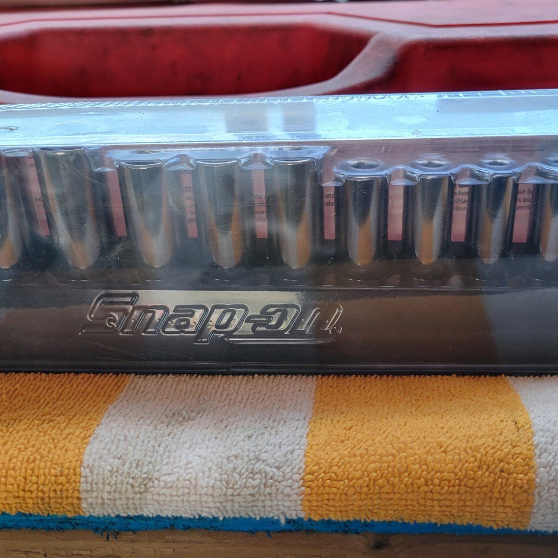 Snap-on 3/8 drive deep metric socket set