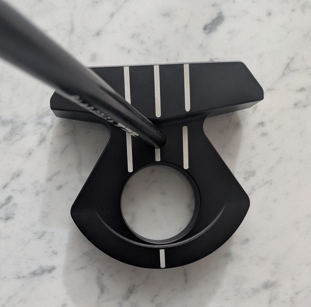 L.A.B. Golf DF3 Putter TPT Shaft - Right Handed, Black, MINT Condition w Headcover