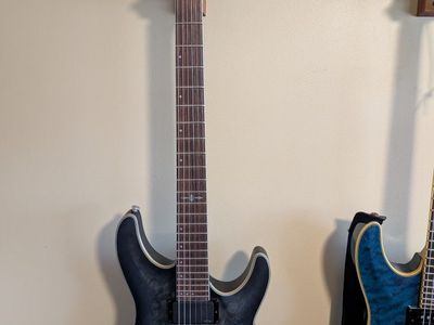 Schecter C1 Platinum ; Translucent Black