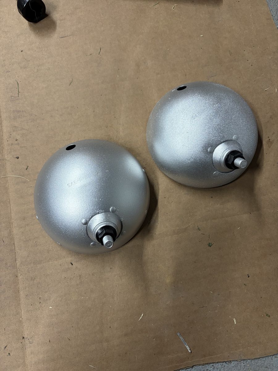 1965-1967 Ford Mustang GT Fog Light Housing Set
