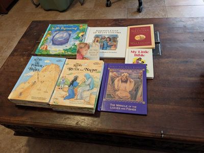 Assorted Children's Bible books