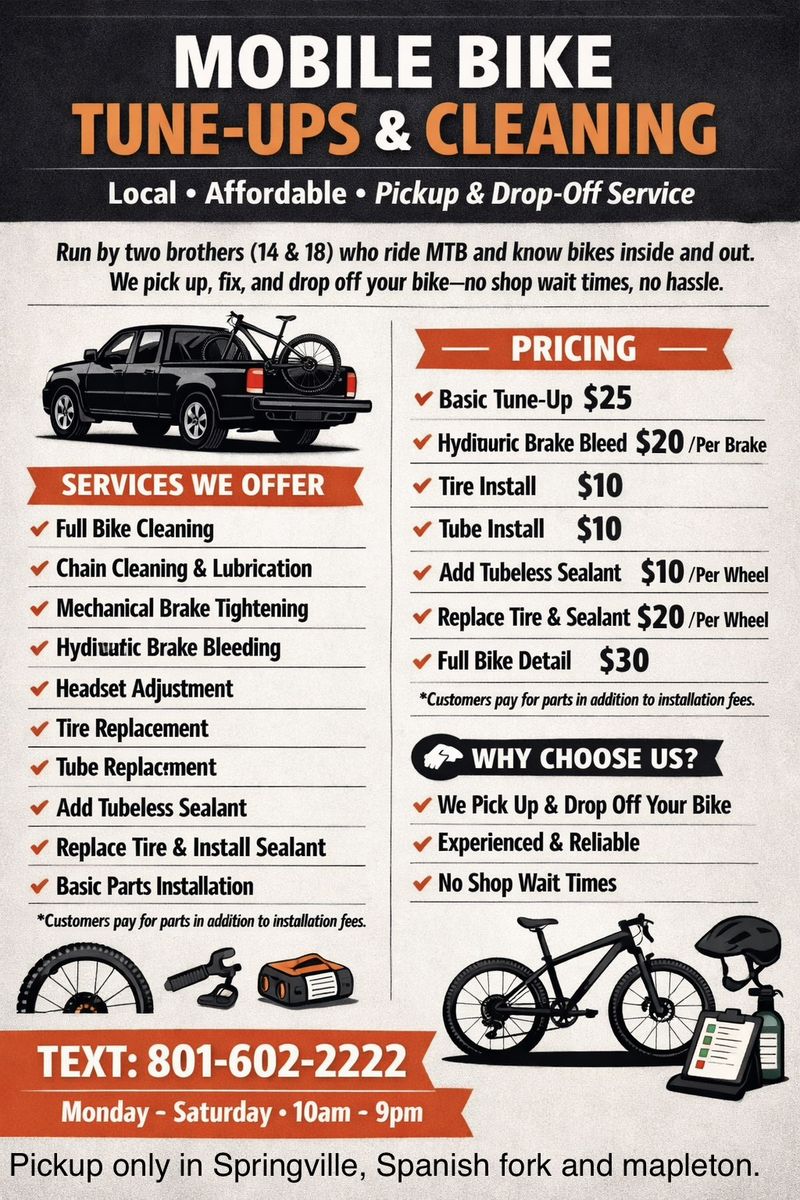 I fix bikes