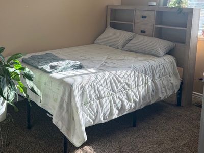 Full size headboard and frame