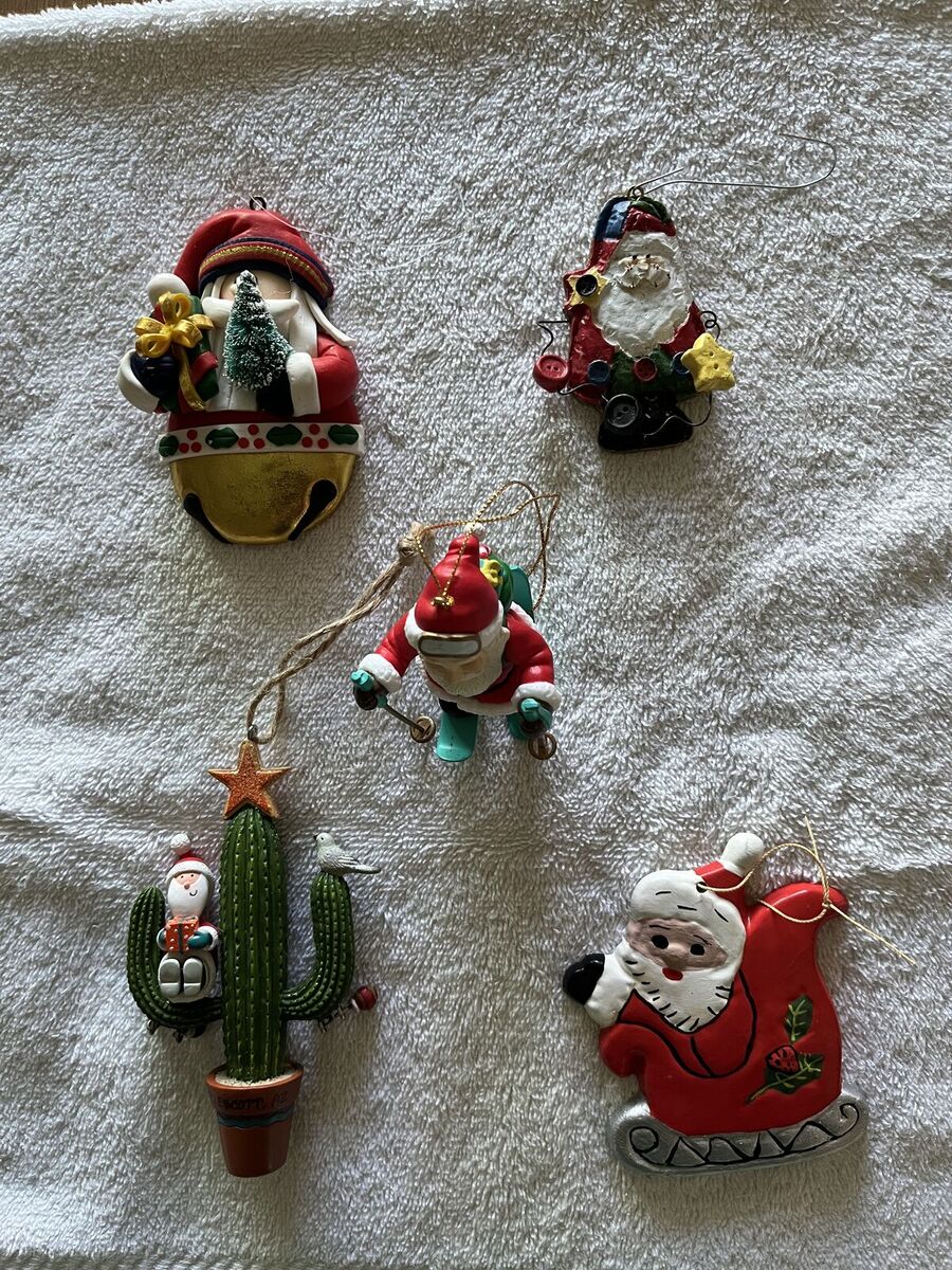 Santa Claus Christmas Ornaments