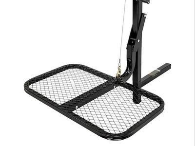 Hitch-Mounted Game & Load Hoist Lift with Winch Platform