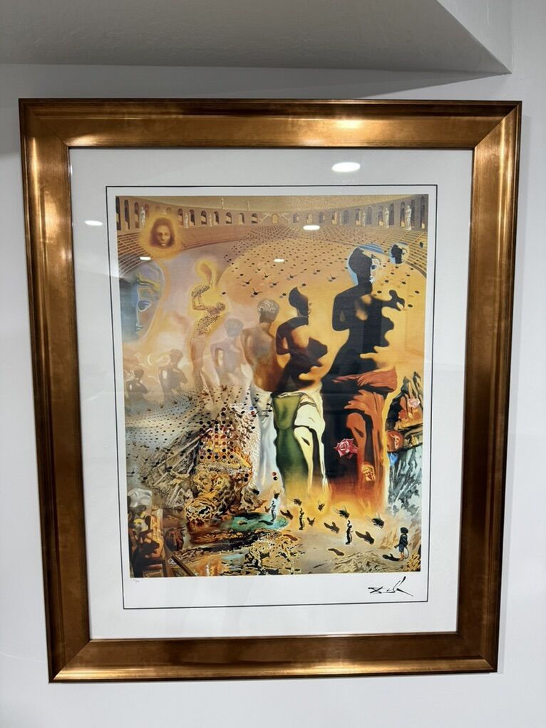 Salvador Dali The Hallucinogenic Toreador Painting