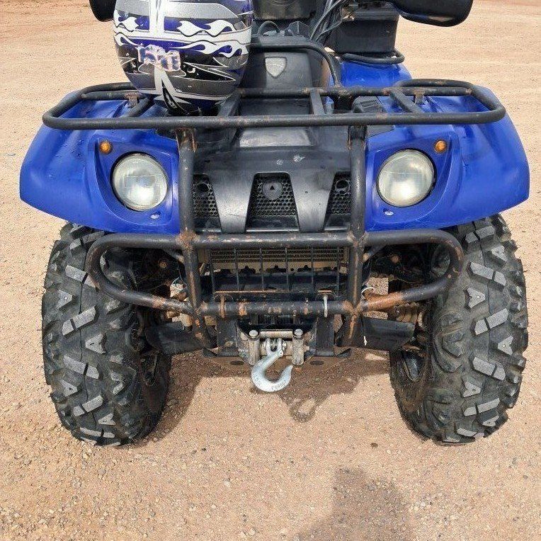 Two thousand and four yamaha kodiak , four fifty