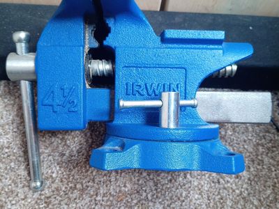Irwin 4.5" vice